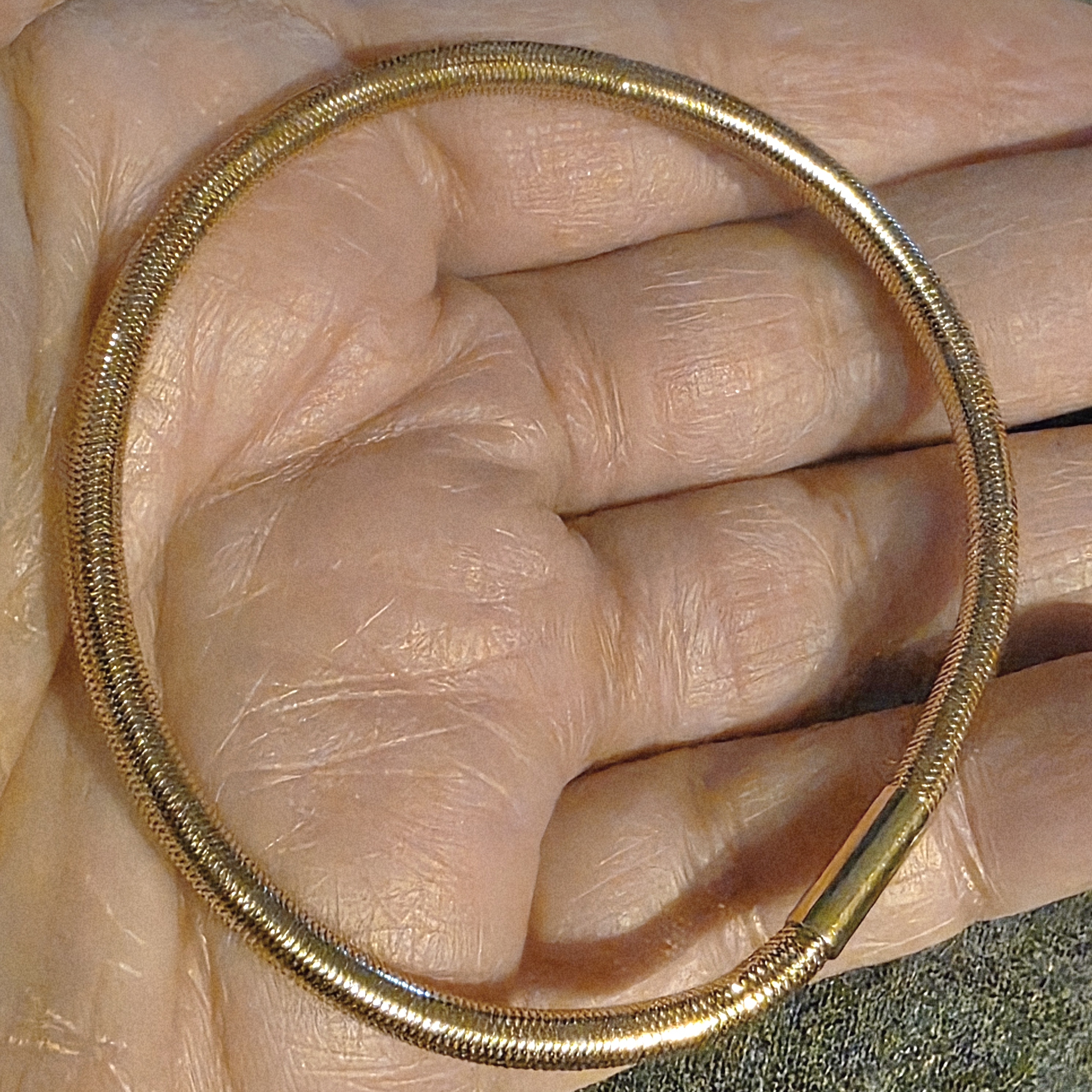 18k Elastic Mesh Bracelet
